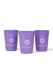 MONAT Branded Cups Pack of 3