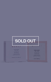 Monat exfoliating peel pads sold out