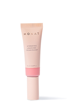 Monat hydrating liquid gel cream blush  pink sc